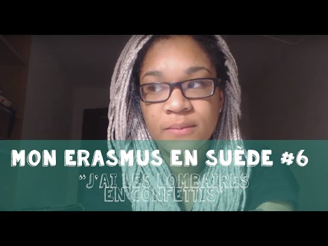 VLOG : "J'ai les lombaires en confettis" - Mon Erasmus en Suède #6 | Keyholes & Snapshots