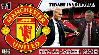 Manchester United Career Mode FIFA 22 #1 | Ole Out! Zidane In!