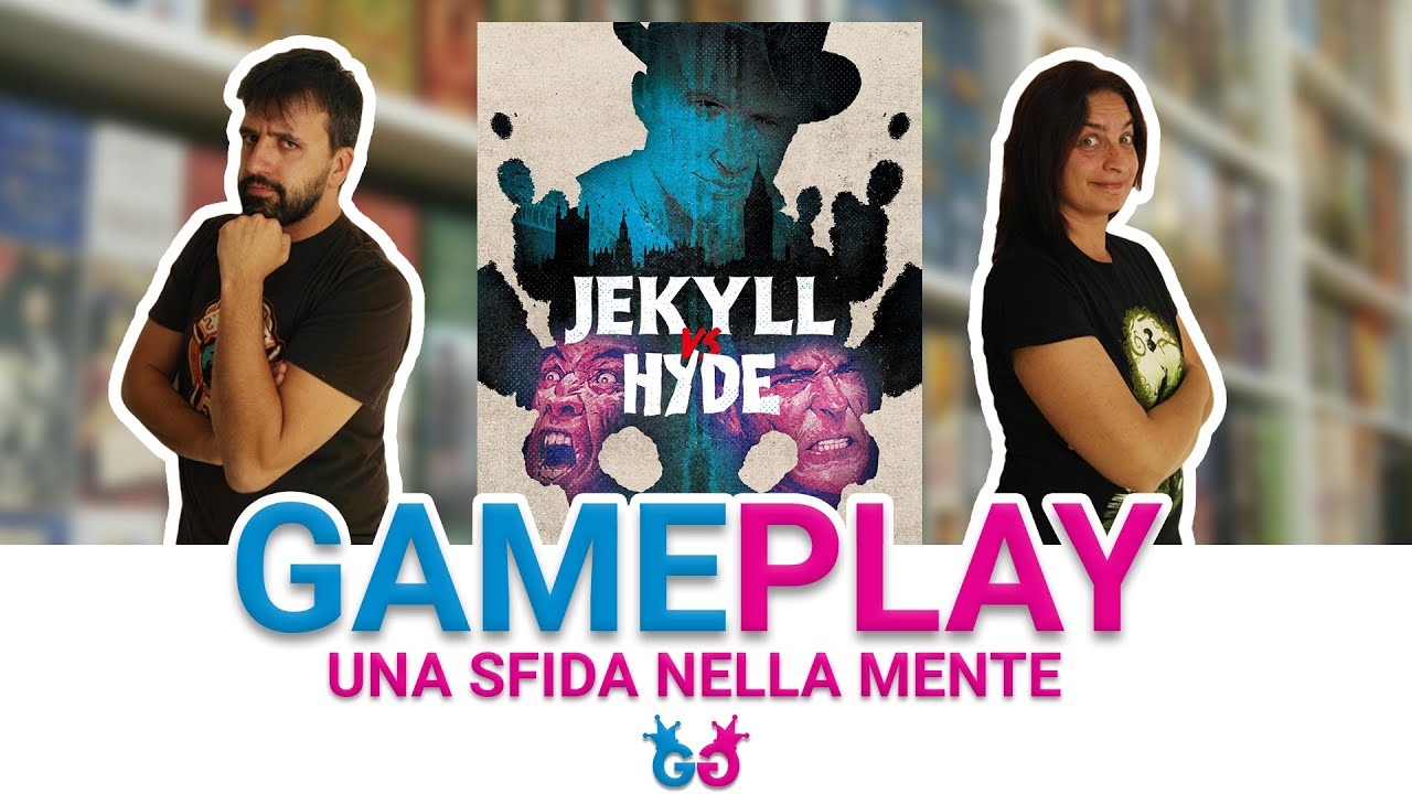 Jekyll vs. Hyde - Jogo de Cartas Estratégico para 2 Jogadores