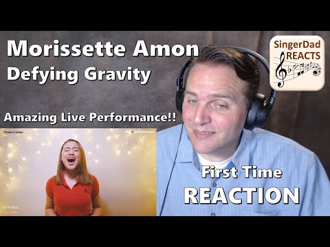 Classical Singer Reaction - Morissette Amon | Defying Gravity. Clear Pure Tone! Great Cover!