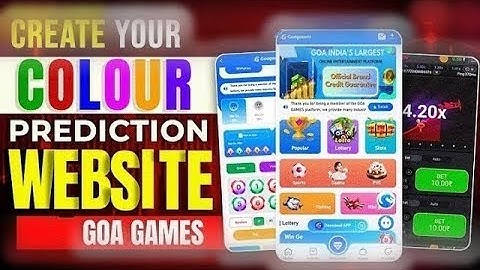 How to make color prediction website | Color Prediction Game App Kaise Banaye | goa game kaise bnaye