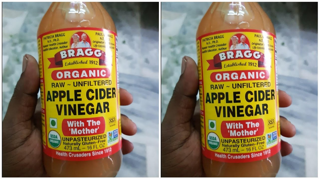 BRAGG ORGANIC RAW APPLE CIDER VINEGAR WITH MOTHER REVIEW IN TAMIL YouTube