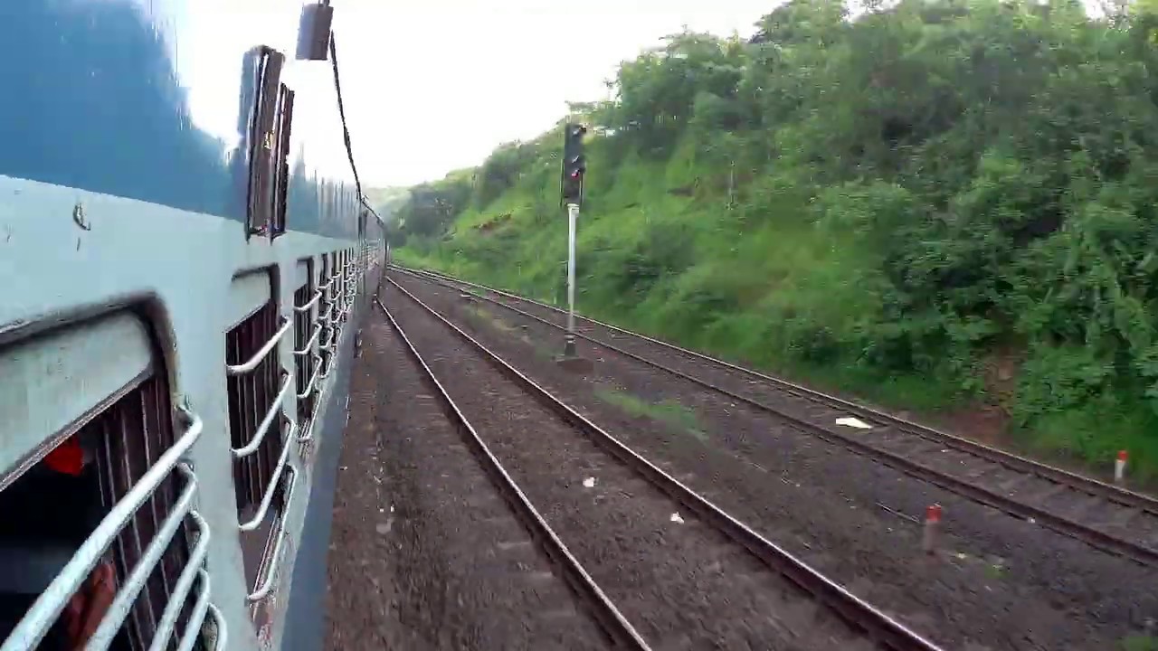 Diva To Madgaon Passenger Train Journey Konkan Railway Journey in