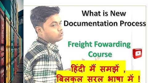 Freight Forwarding Documents Process || Import Export Trainer || Pravesh Forwarder