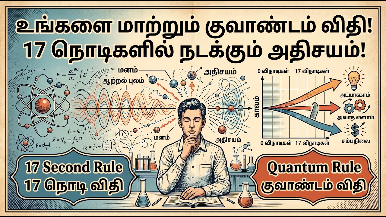 17 Second Rule: உங்கள் வாழ்க்கையை மாற்றும் குவாண்டம் ரகசியம்! | Quantum Physics in Tamil