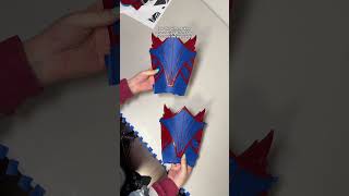 practice on scraps first, before you paint the real one! #foamarmor #cosplaytutorial #azula #atla
