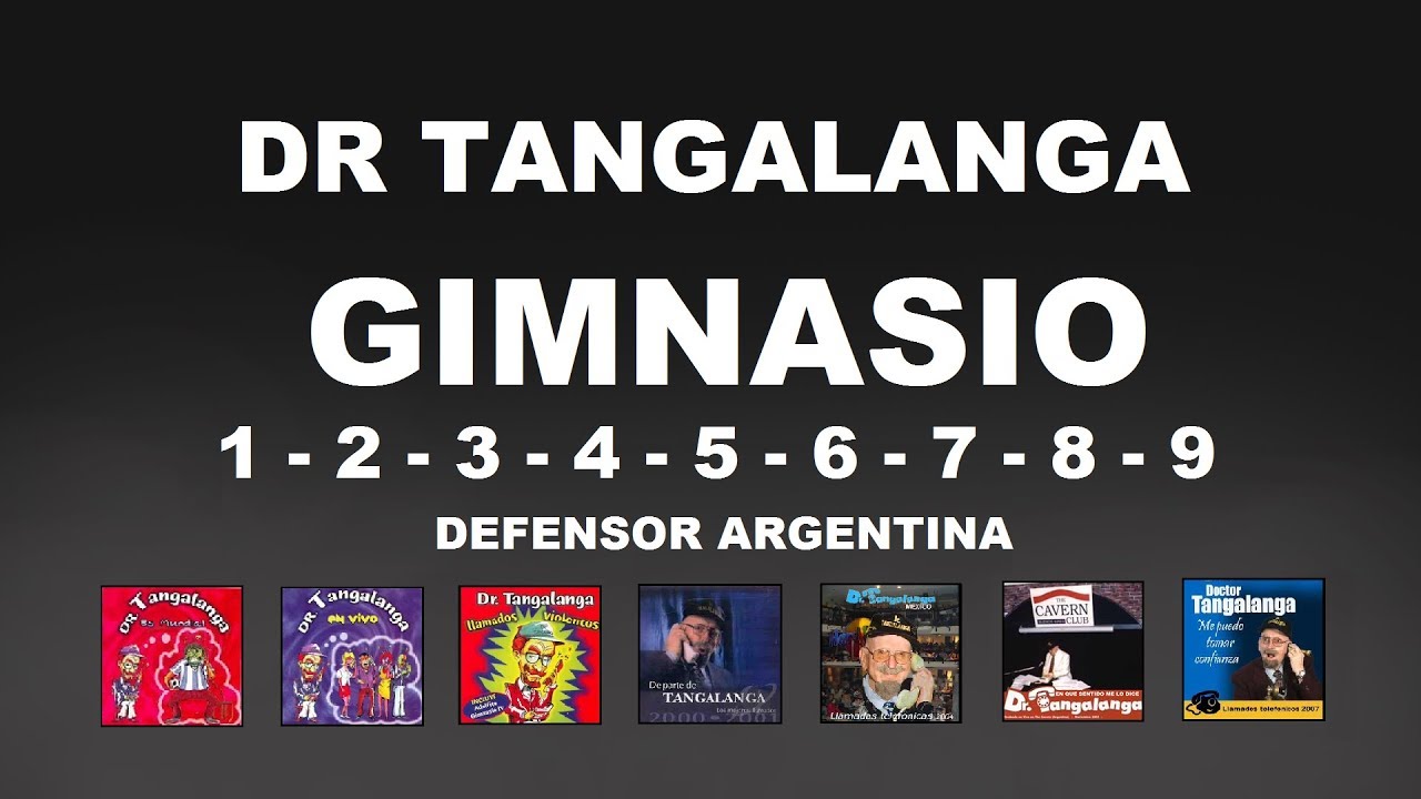 TOP VICTIMA Dr Tangalanga - GIMNASIO 1 A 9