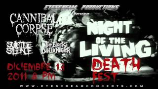 NIGHT OF THE LIVING DEATH FEST MÉXICO D.F 13 DE DICIEMBRE 2011