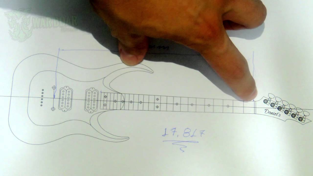 Vídeo 5 - COMO CALCULAR DISTÂNCIA DE TRASTES!