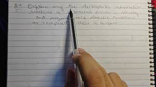 Explain why the electrophilic substitution reactions in haloarenes occur...| Class 12 Chemistry