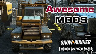 SnowRunner best new mods for console PS4 and XBOX One |  snowrunner mods