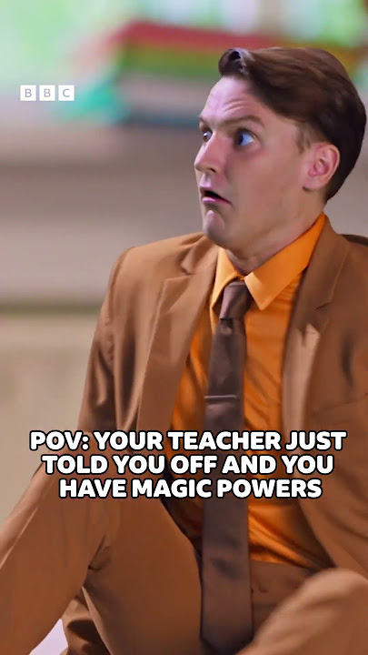 #backtoschool Your teacher just told you off but you have magic powers | CBBC