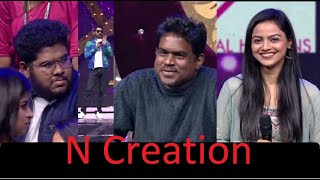 Super Singer S9 Yuvan Special Barath DJ Black and Pooja