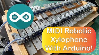 MIDI Arduino Xylophone