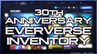 Celebrity 30th Anniversary Eververse Store Profile