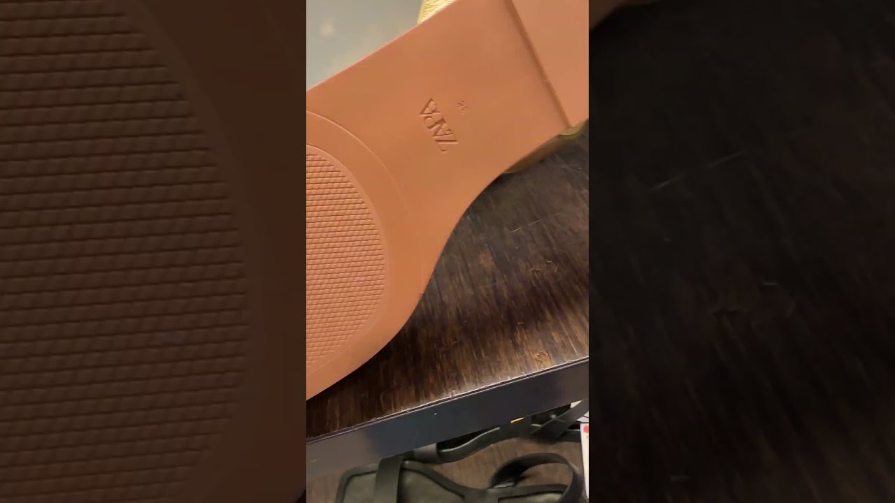 Golden Summer Shoes Reduced in Zara | 20 June 2023