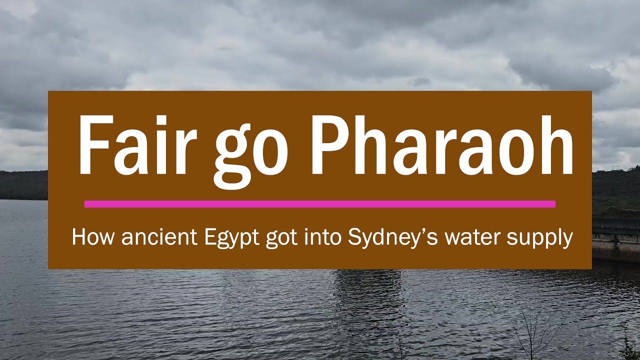 Cordeaux Dam: How a bit of Egypt got into the water supply
