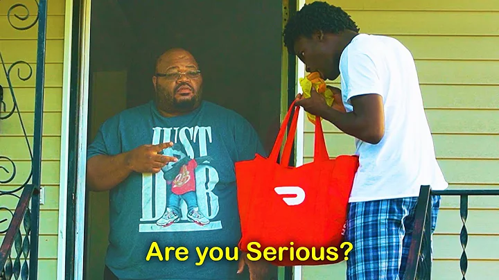 Eating Peoples DoorDash Food