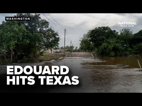 SEVERE WEATHER ALERTS | Texas faces flooding after Edouard's landfall