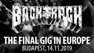BACKTRACK - Live in Budapest / Hungary, 14.11.2019 [FULL SET]
