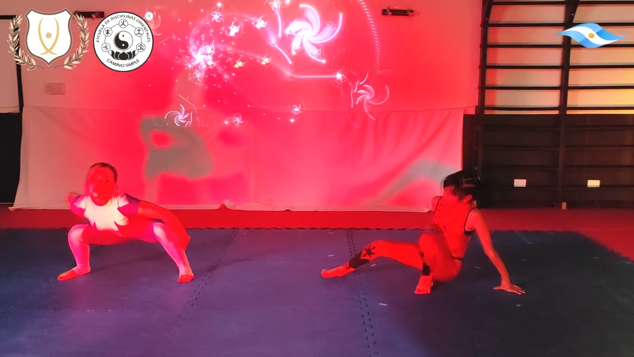 SilverMedalist LUANA MARLENE GUZMAN & ANGELES ABIGAIL OZUNA in YogaRhythmic Kids from Argentina_2021