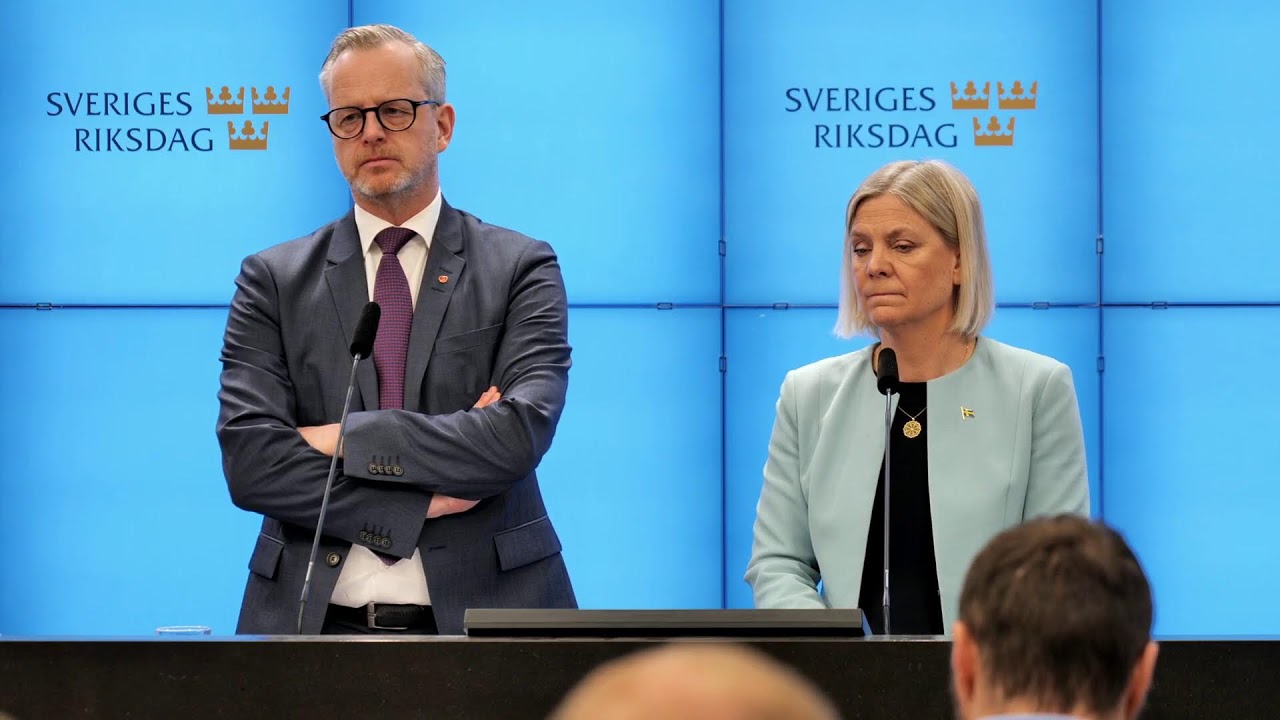 LIVE: Pressträff med Magdalena Andersson och Mikael Damberg