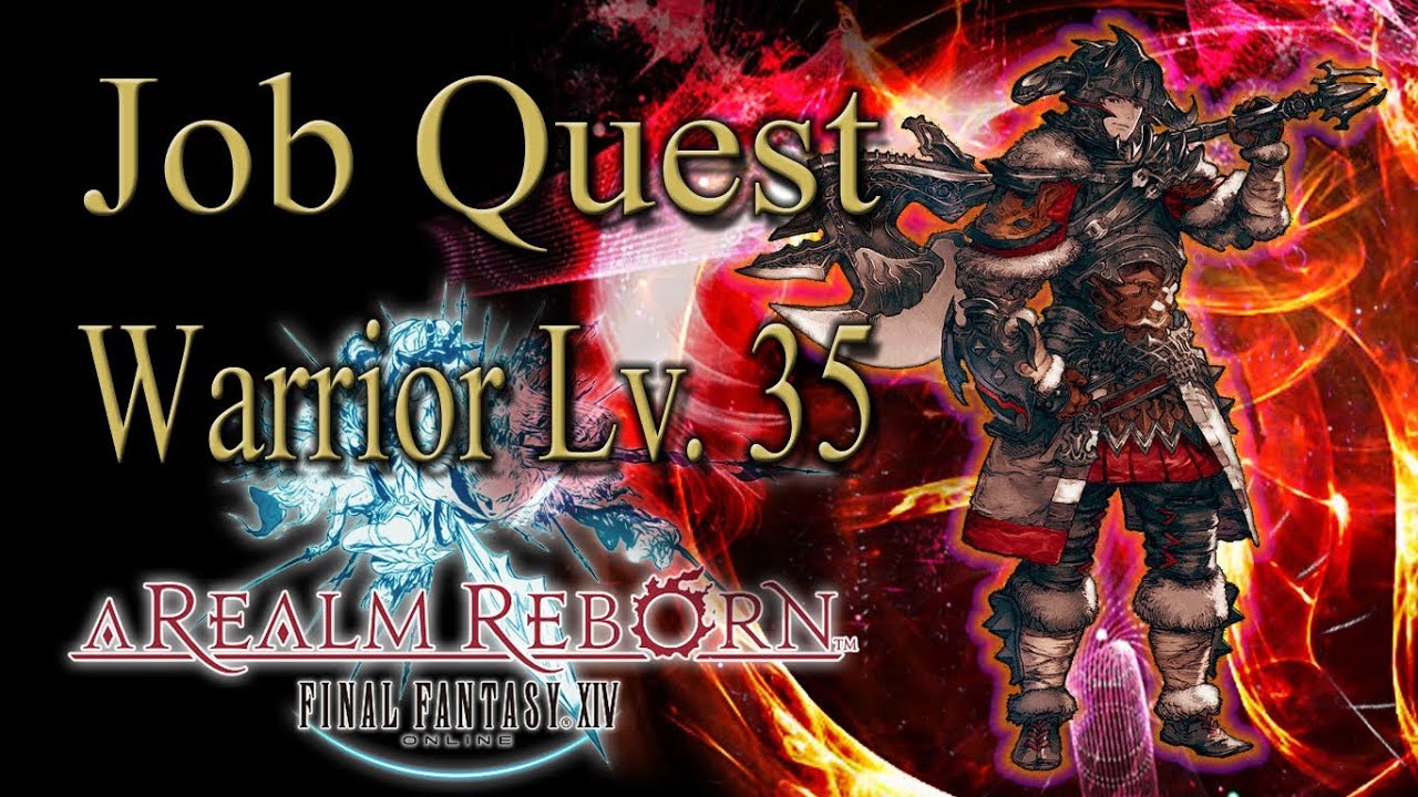 Final Fantasy XIV A Realm Reborn Warrior Job Quest L.35 Inner