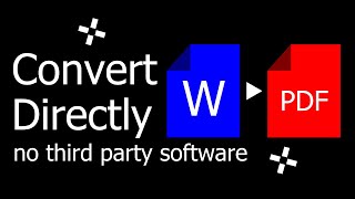 How to convert Word to PDF  office word 2016 screenshot 4