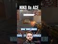 NIKO 8 Second ACE In FACEIT #cs2 #niko #faceit #nebulacs2