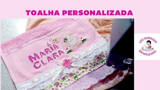 PERSONALIZAÇÃO com NOME @LizzBordadosemMaquina