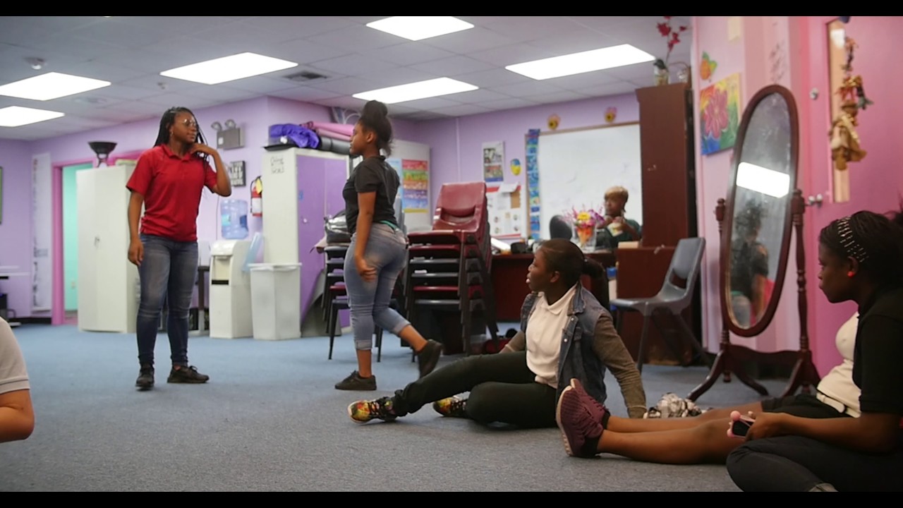 Tiona Deniece visits Girl Power Inc in Miami, FL YouTube