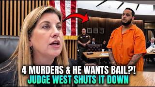 Match Highlights Detective CAUGHT Off Guard — Judge Raquel West DENIES Bond for Alleged 4-Victim Killer!