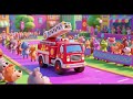 JJ’s Fire Truck Leads Shape Animal Parade | Nursery Rhymes &amp; Kids Songs