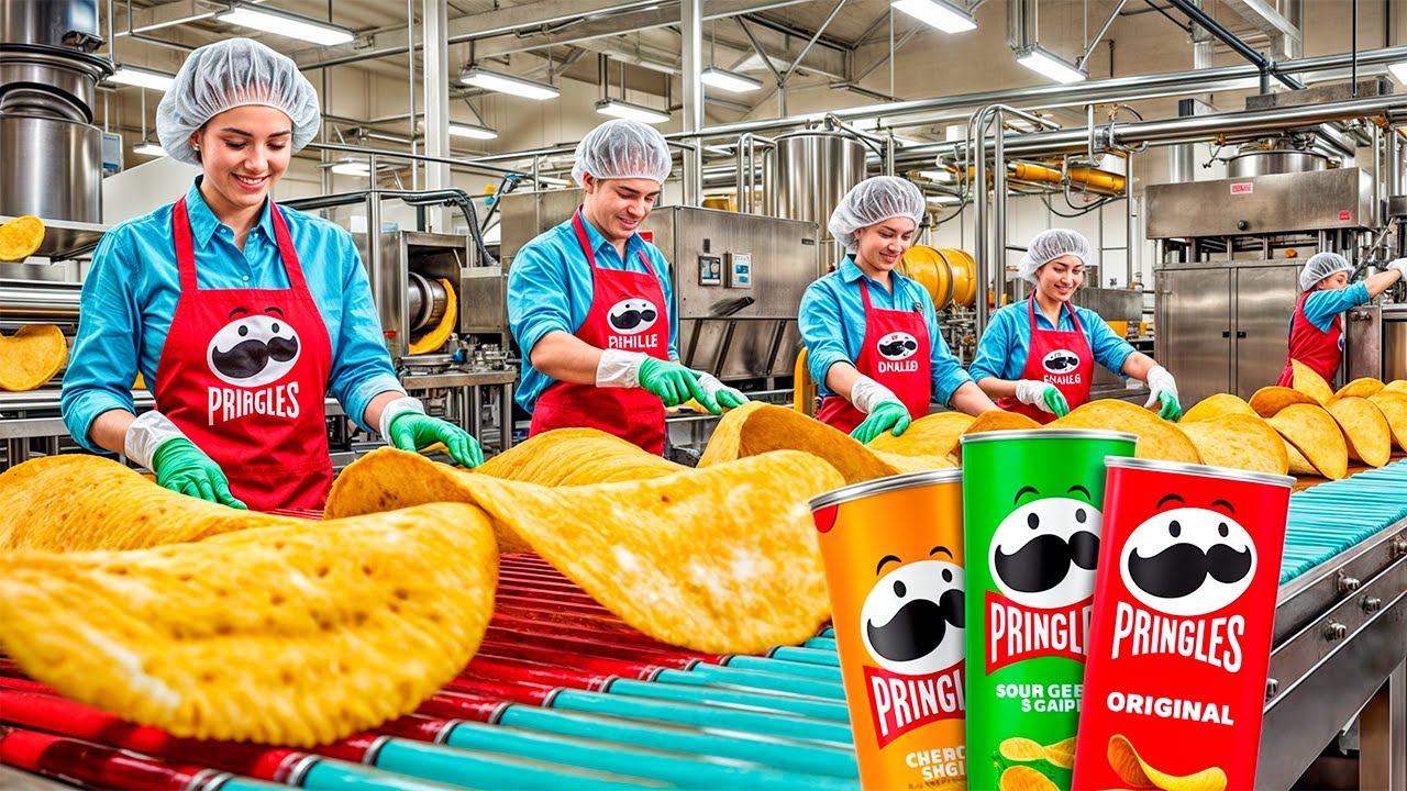 Comment c'est fait : Le Secret des Pringles (Ce ne sont PAS des Chips !)