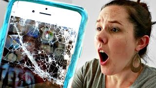 😩SMASHED iPhone!!!!