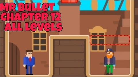 Mr Bullet || Chapter 12 All level walkthrough || Level 177-192