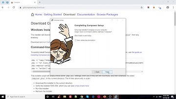 Install composer in wamp