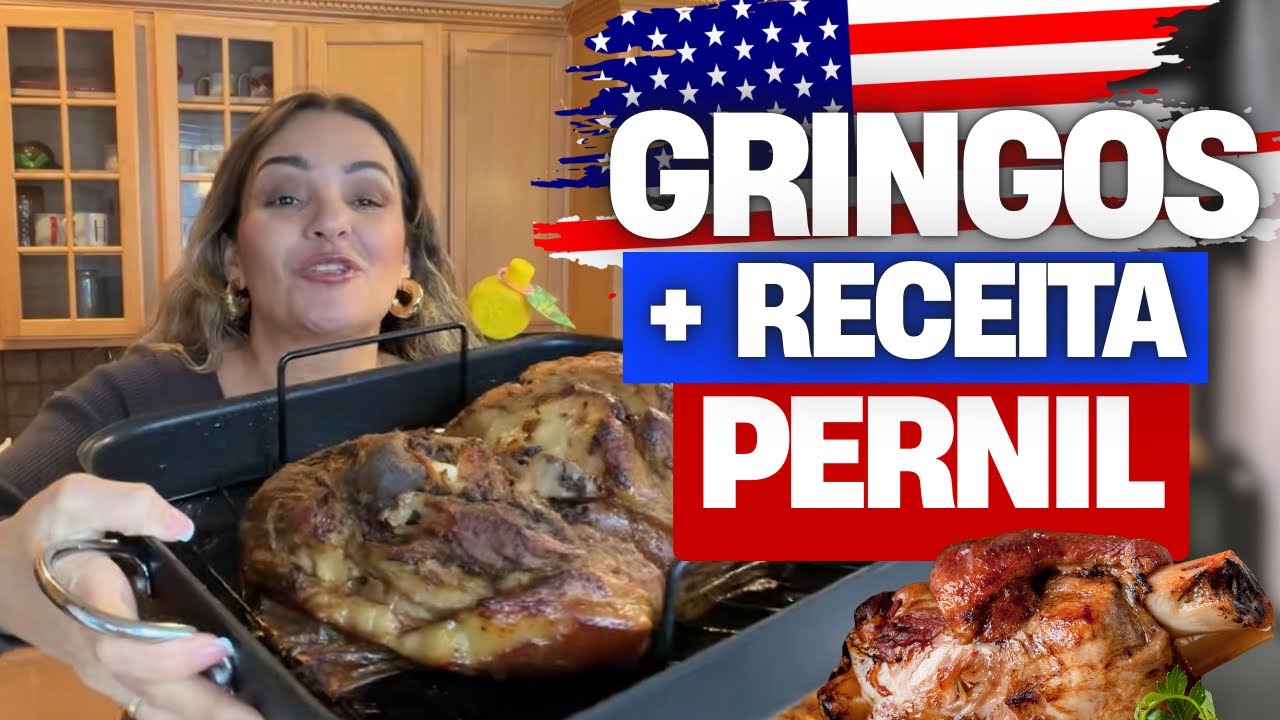 Os gringos Nunca tinham Provado um Pernil assim no Thanksgiving! 😳