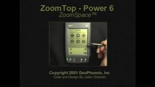 6 App Integrated ZUI GeoPhoenix Next Generation Interfaces 1998-2008 PDA ZoomTop Power 6 Palm c 2001 screenshot 5