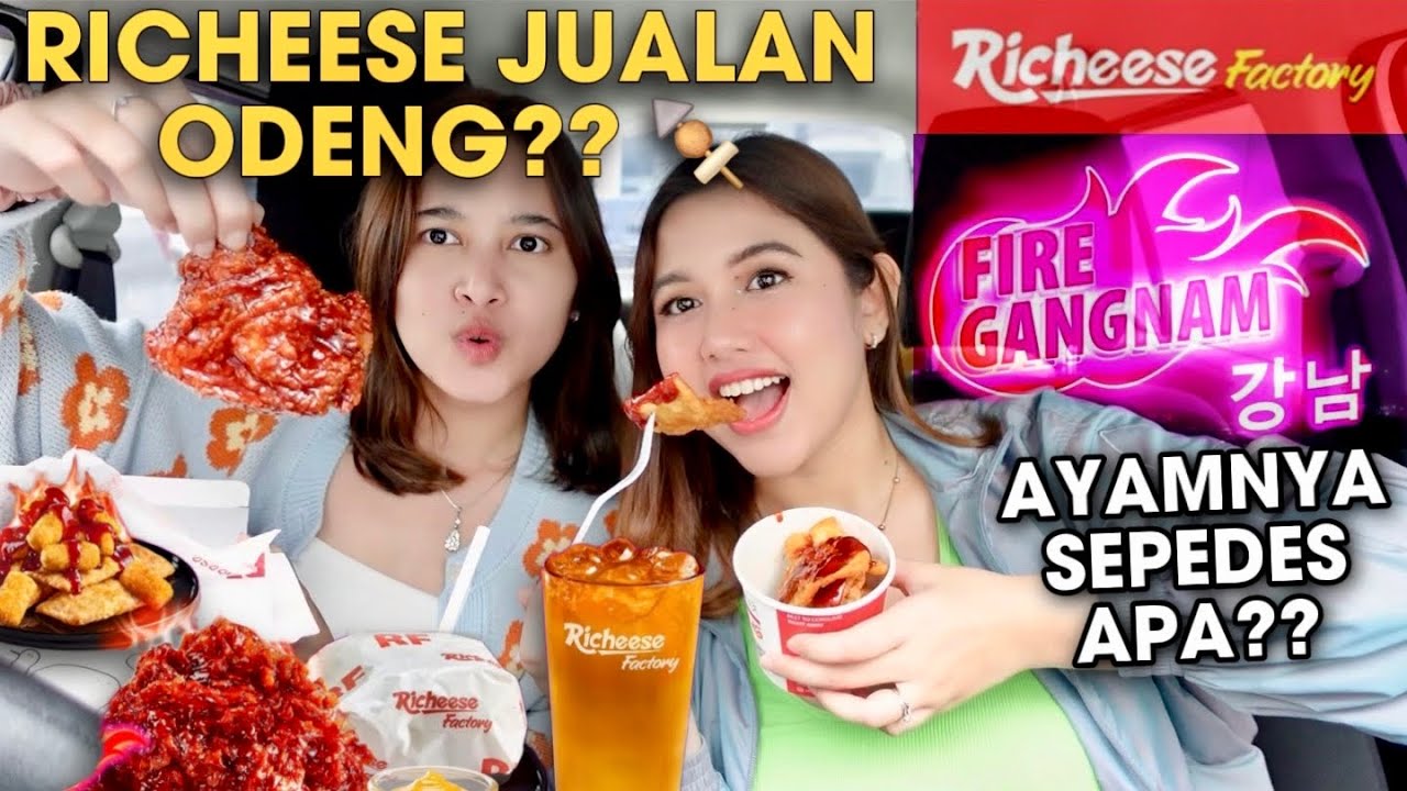 RICHEESE FIRE GANGNAM & ODENG!! PEDES KOREA NAMPOOOL.. Ft @Aurelliaurel ...