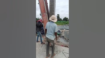 Remove column formwork skill #shorts #building  #constrcution