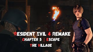 RE4 Remake Chapter 5 Gameplay | Ashley Escort &amp; Village Escape @Jlight_07 #residentevil