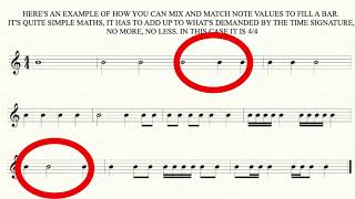 Music Theory Lesson 1 - Rhythm and Note Values Basics