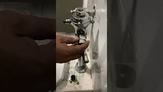 Repair toilet flush handle 2 minutes on flushometer 🚽