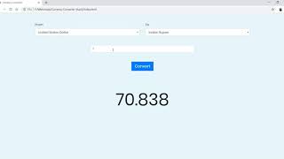 Currency Converter Vue.js - Video Walkthrough