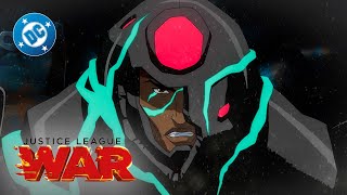 Justice League: War - Cyborg is lit...