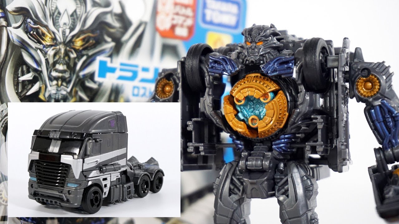 [영상리뷰] 트랜스포머 4 배틀어택 갈바트론, Transformers Age of Extinction Galvatron Power  Attacker