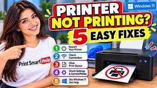 Printer Not Printing: 5 Easy Fixes for Windows 11