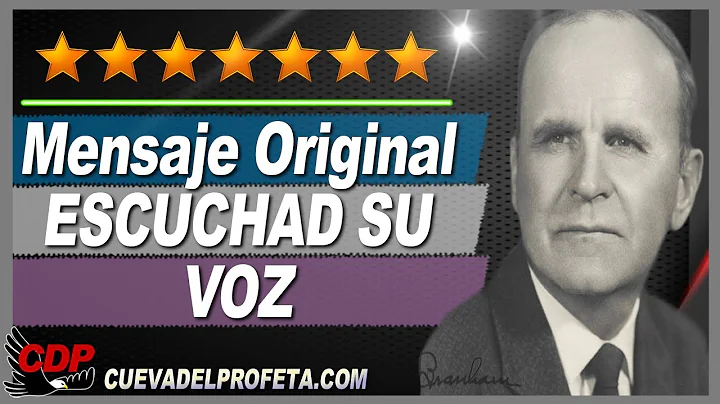 Escuchad Su Voz SPN58-1005M | William Branham