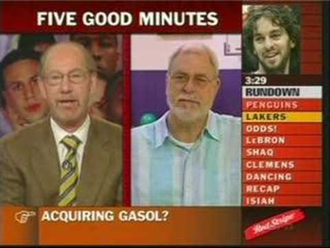 Phil Jackson Lakers on Pau Gasol trade very funny must see blog4today.com http liveiphone.com http